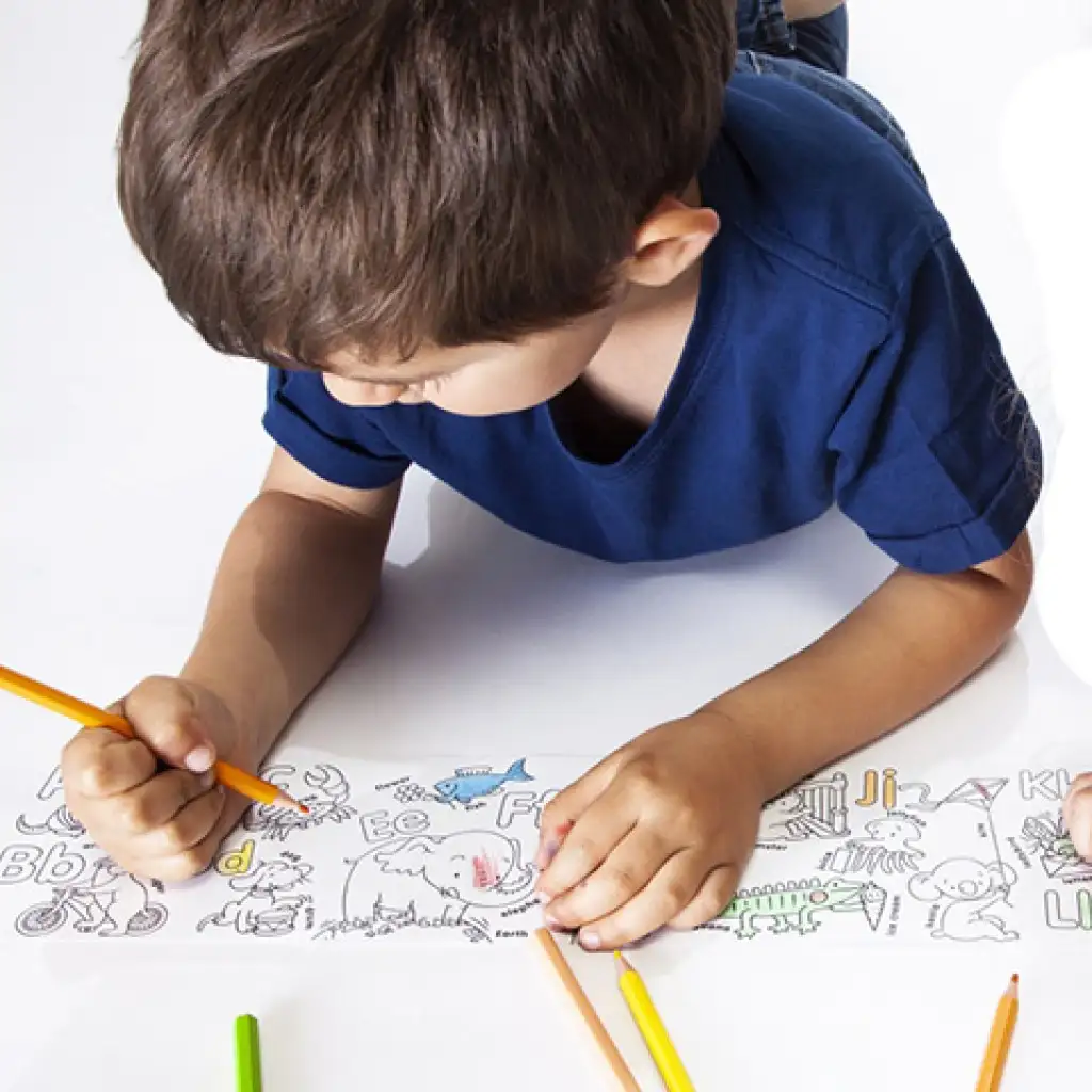 imagen de Mini rodillo de colorear autoadhesivo 6 unidades con lápiz mini - Carioca 3