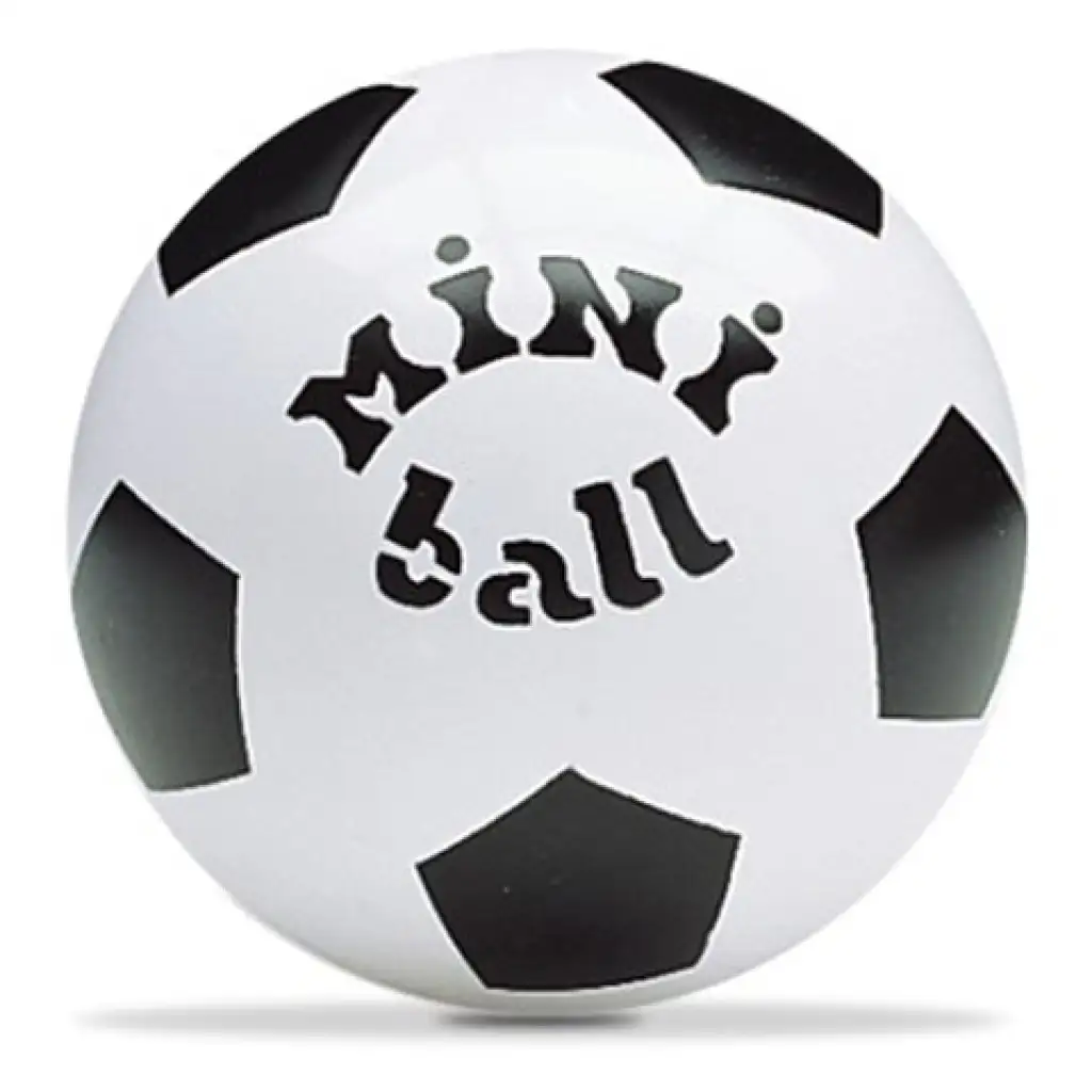 imagen de MiniBall balón de goma con diseño de fútbol 14cm en varias versiones 2