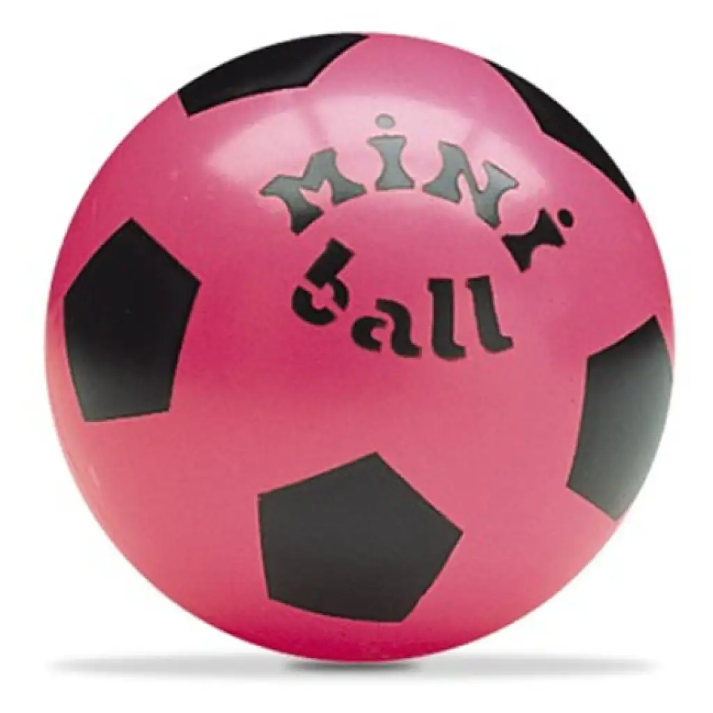 imagen de MiniBall balón de goma con diseño de fútbol 14cm en varias versiones 3