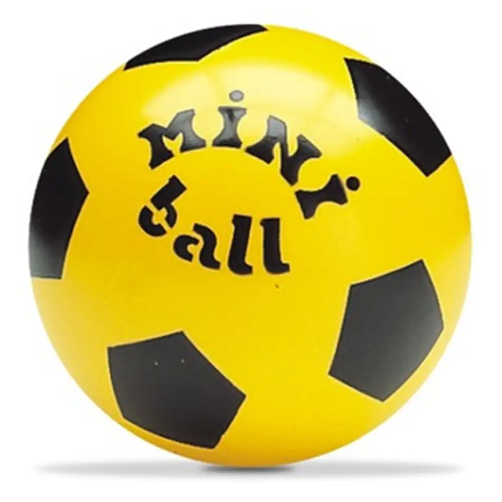 imagen de MiniBall balón de goma con diseño de fútbol 14cm en varias versiones 4