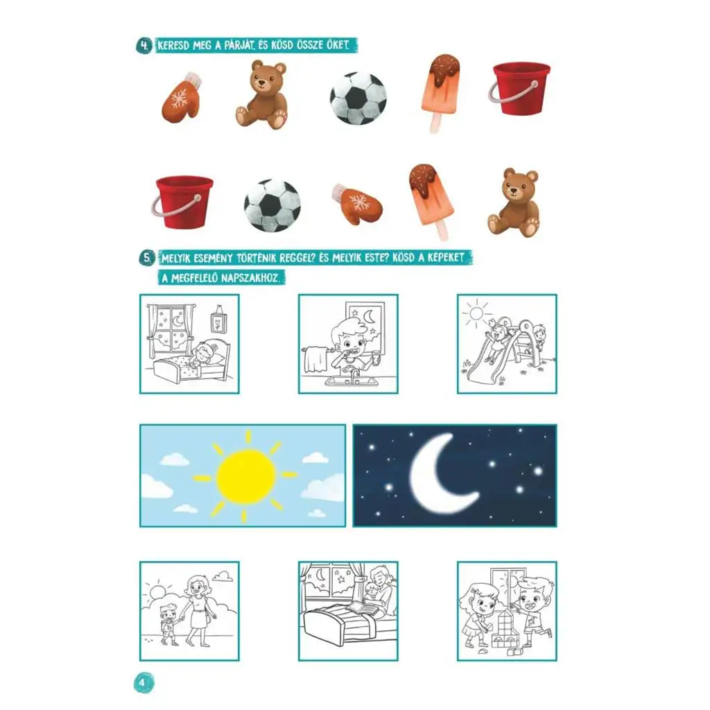imagen de Minitanoda - Actividades de preparación escolar para niños de grupo medio 4