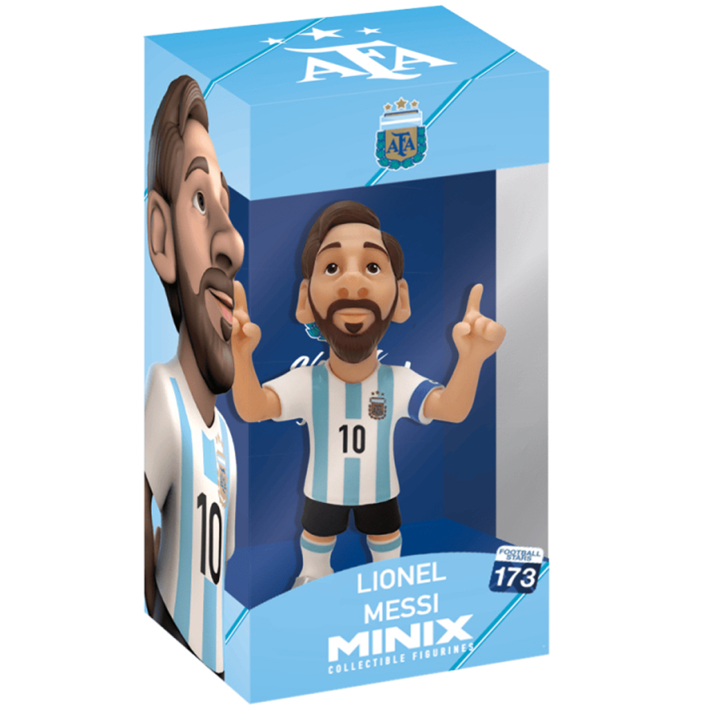 imagen de Minix: Argentina - Figura de acción de Lionel Messi futbolista 12cm 1