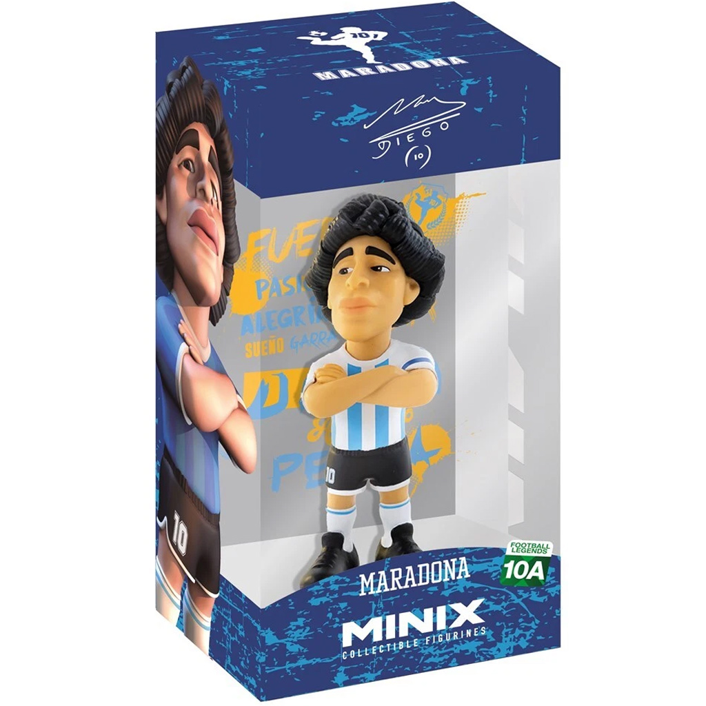 imagen de Minix: Argentina - Figura de acción de Maradona futbolista 12cm 1