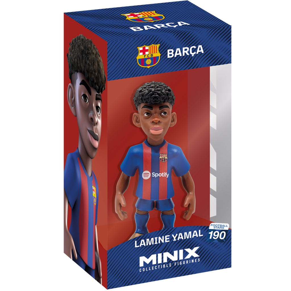 imagen de Minix: FC Barcelona - Figura de acción del futbolista Lamine Yamal 12cm 1