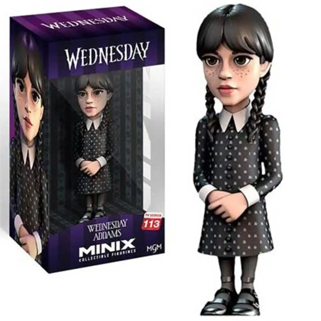 imagen de MINIX - Figura de personaje premium de Wednesday Adams 12cm 1