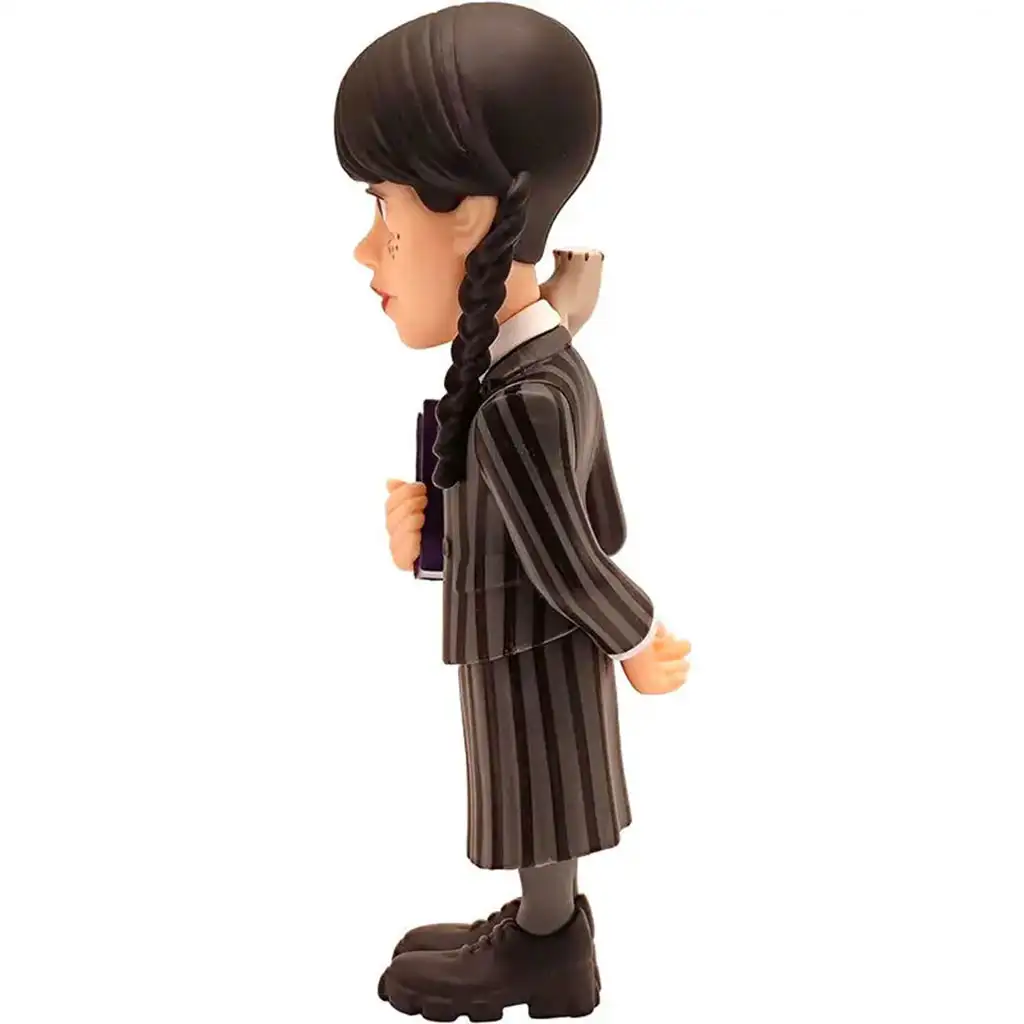 imagen de MINIX - Figura de personaje premium de Wednesday Adams con Izé de 12 cm 2