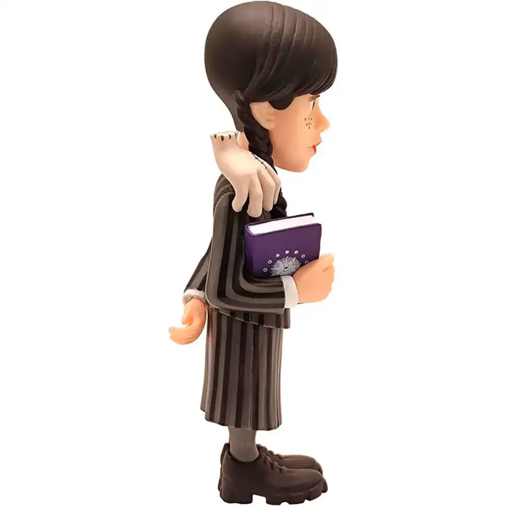 imagen de MINIX - Figura de personaje premium de Wednesday Adams con Izé de 12 cm 3