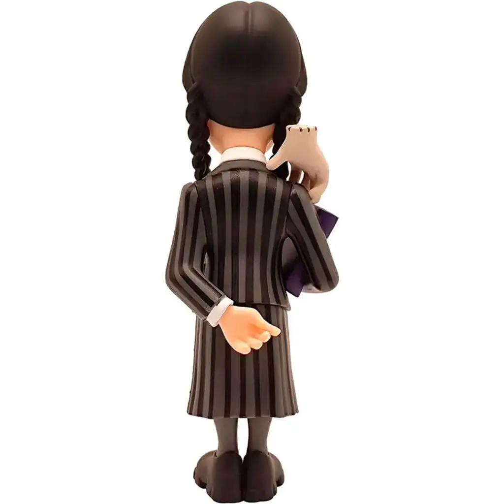 imagen de MINIX - Figura de personaje premium de Wednesday Adams con Izé de 12 cm 4