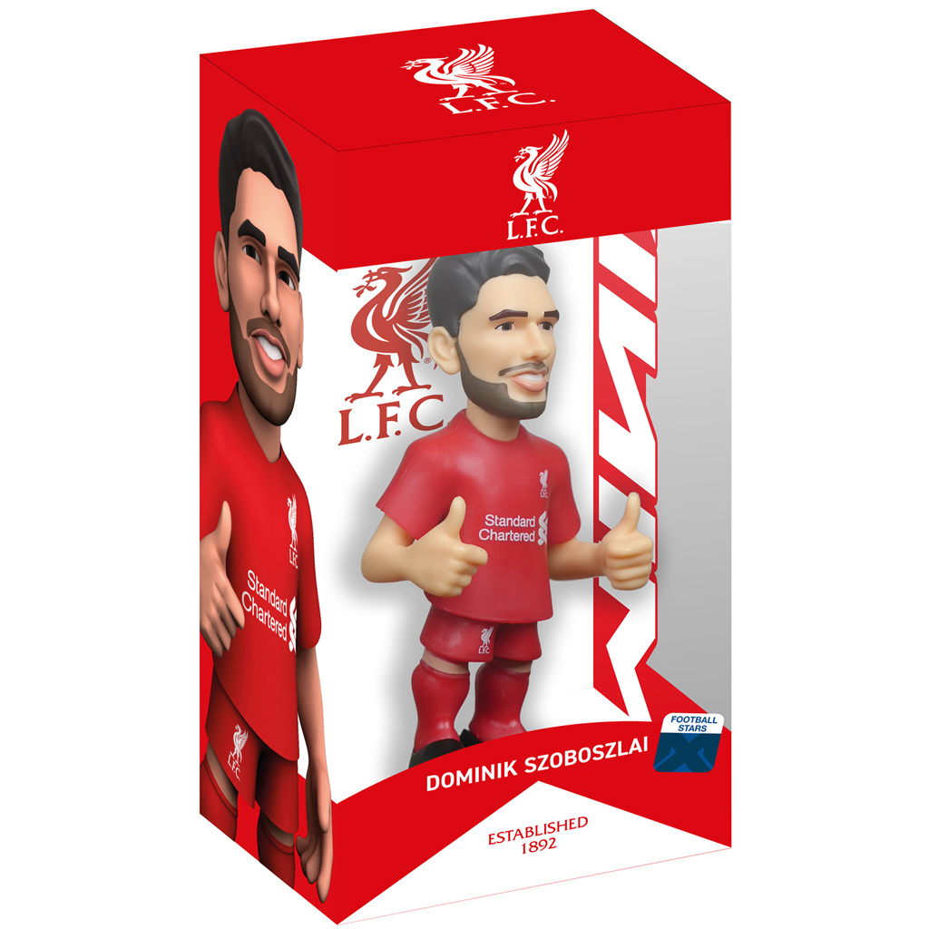 imagen de Minix: Liverpool - Figura de acción del futbolista Szoboszlai Dominik 12cm 1