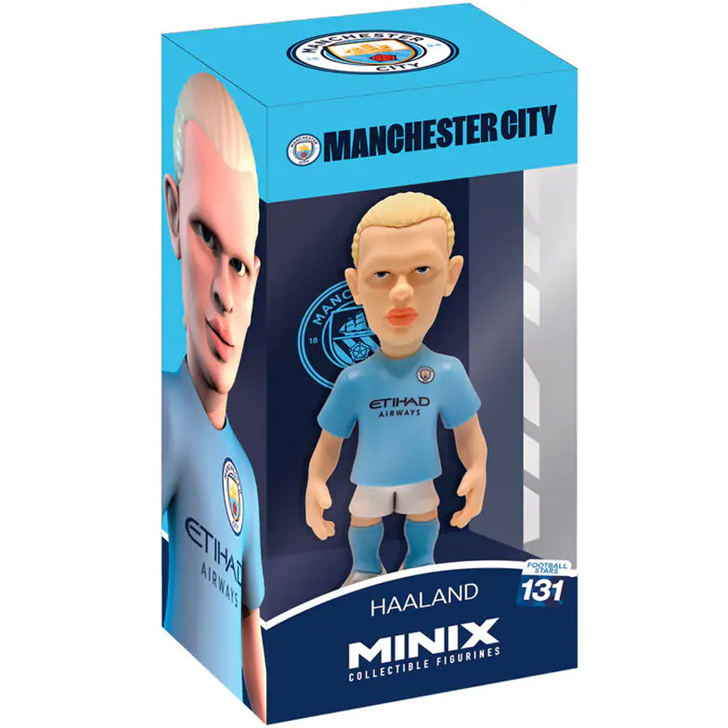 imagen de Minix: Manchester City - Figura de acción de futbolista Haaland 12cm 1