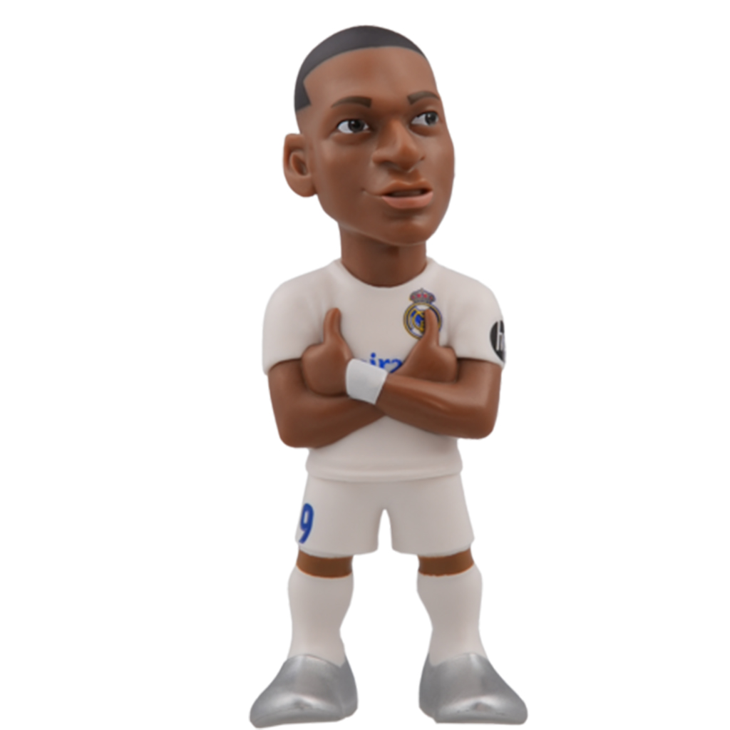 imagen de Minix: Real Madrid - Figura de acción de Kylian Mbappé futbolista 12cm 2