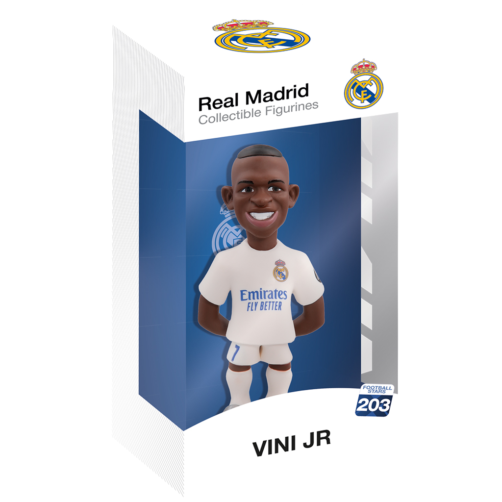 imagen de Minix: Real Madrid - Vinicius Jr. figura de acción de futbolista 12cm 1
