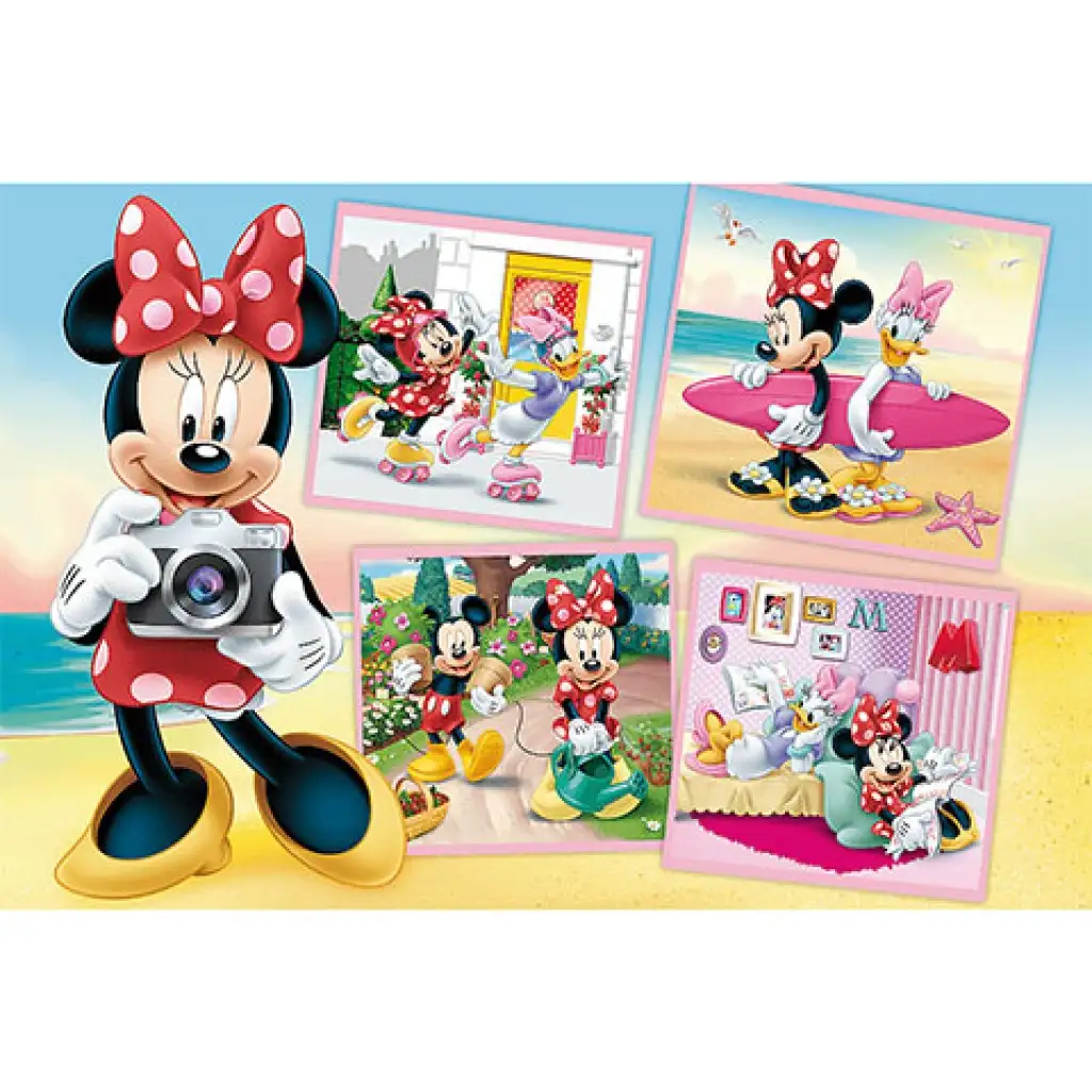 imagen de Minnie Mouse: Encantador puzzle de Minnie de 60 piezas - Trefl 2