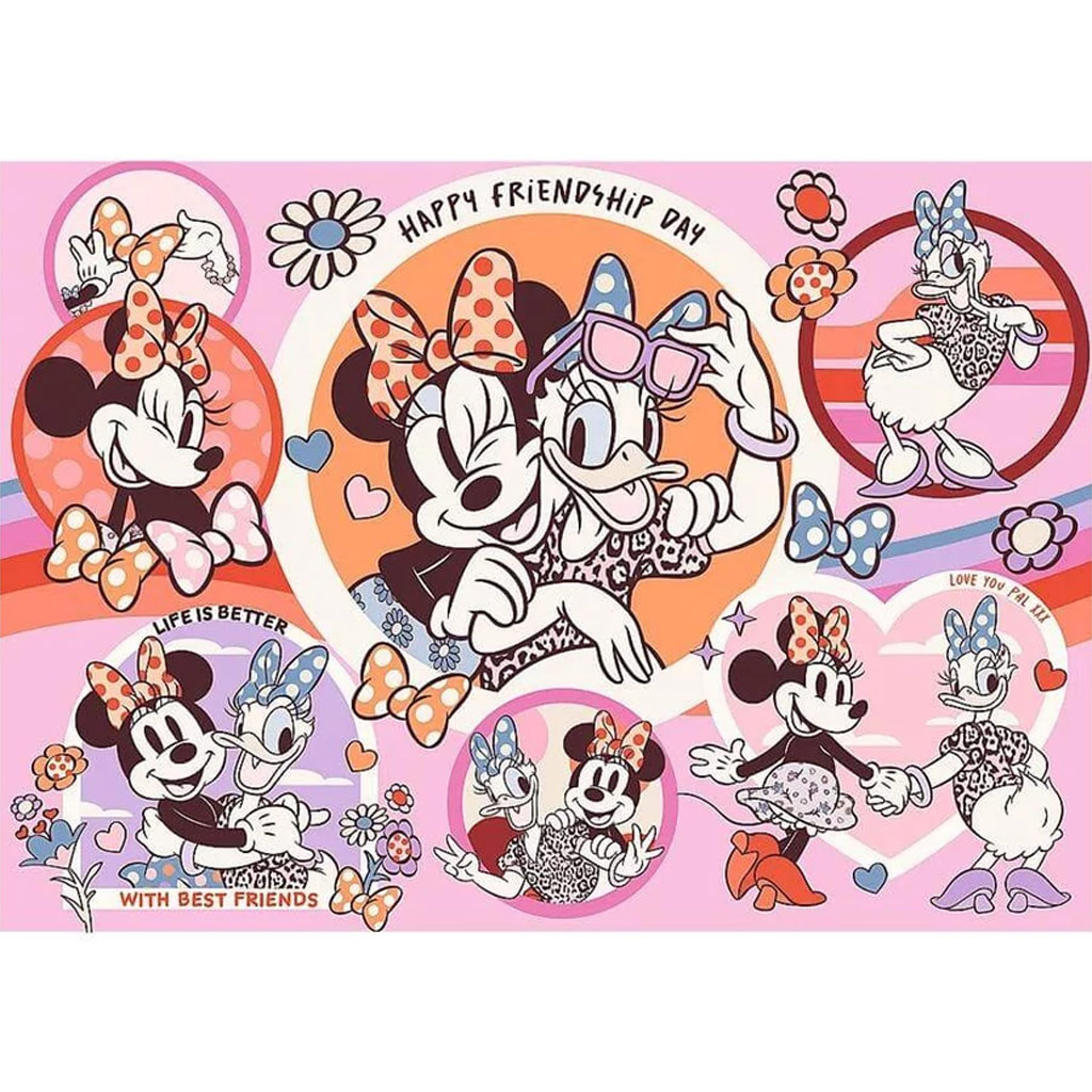 imagen de Minnie Mouse y Daisy Duck mejores amigas rompecabezas de 200 piezas - Trefl 2