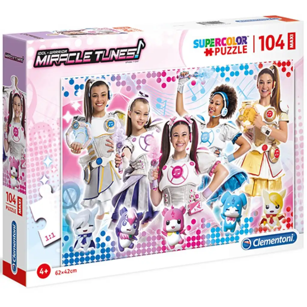 imagen de Miracle Tunes Puzzle Maxi de 104 piezas - Clementoni 1