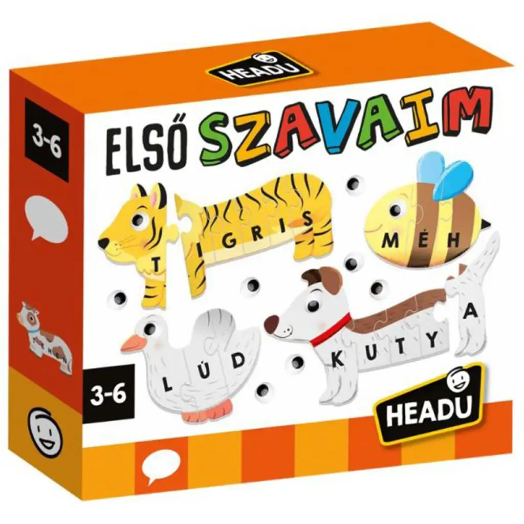 imagen de Mis primeras palabras juego de encaje en húngaro 1