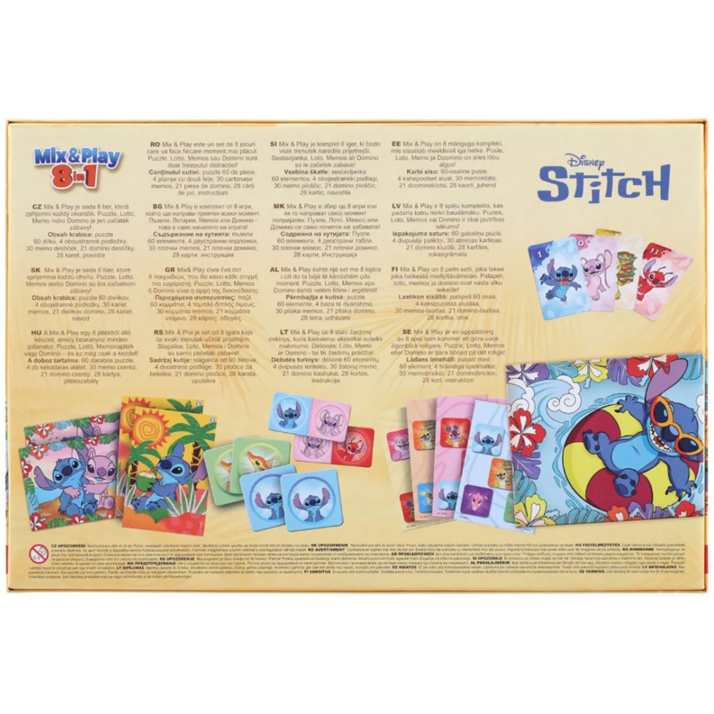imagen de Mix&Play Stitch colección de juegos 8 en 1 - Trefl 2