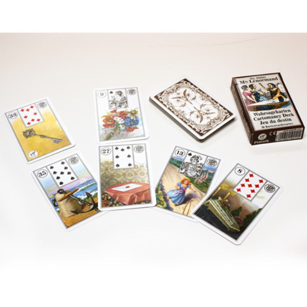 imagen de Mlle Lenormand carta de adivinación - Piatnik 2