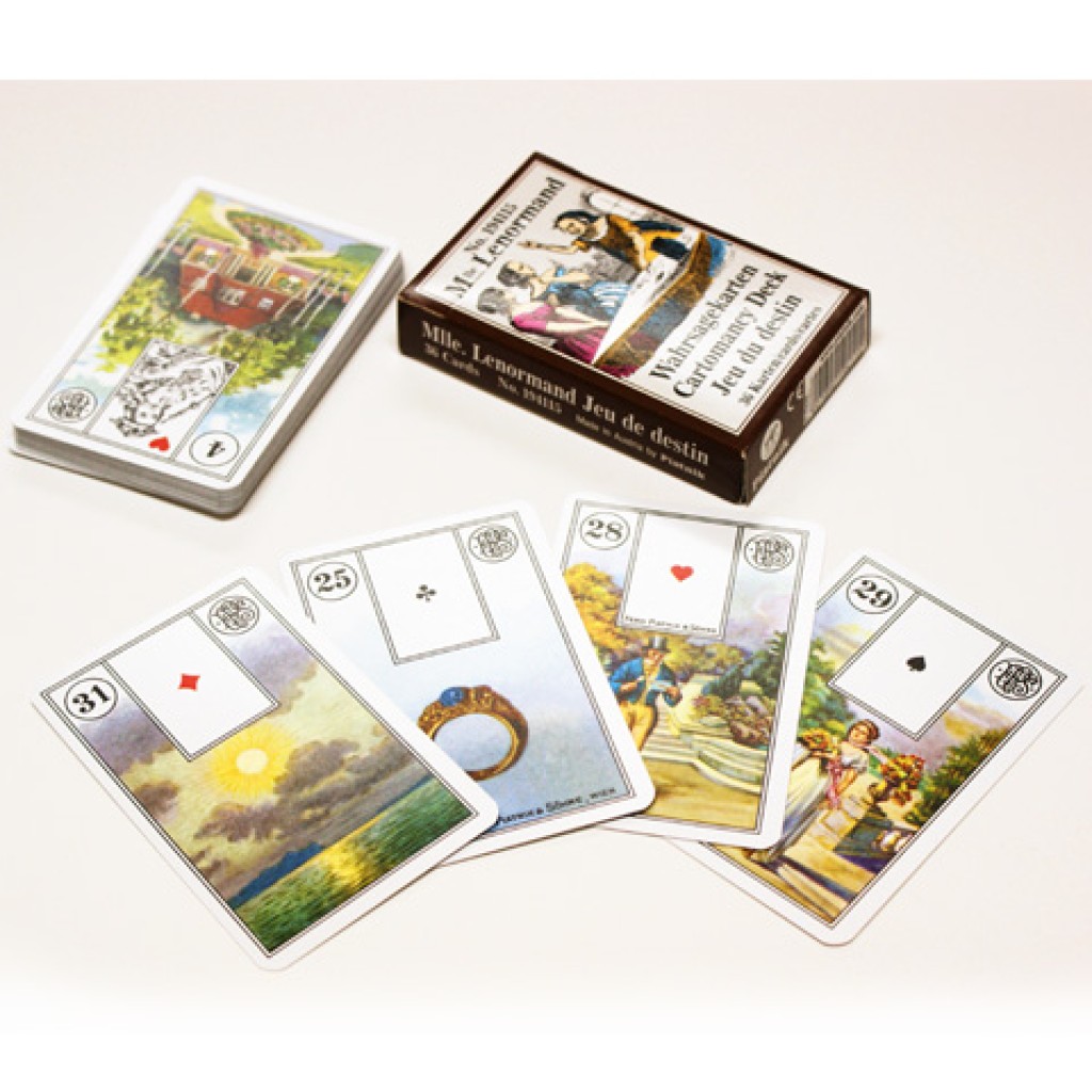 imagen de Mlle Lenormand carta de adivinación - Piatnik 1