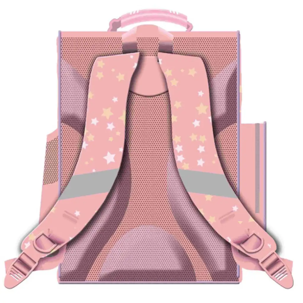 imagen de Mochila anatómica rosa de Minnie Mouse, mochila 35x25x15cm 2