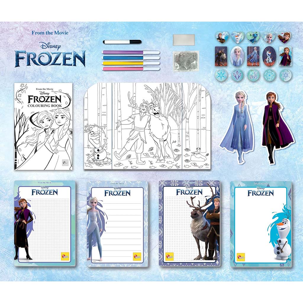 imagen de Mochila de escuela de dibujo de Frozen - Lisciani 3