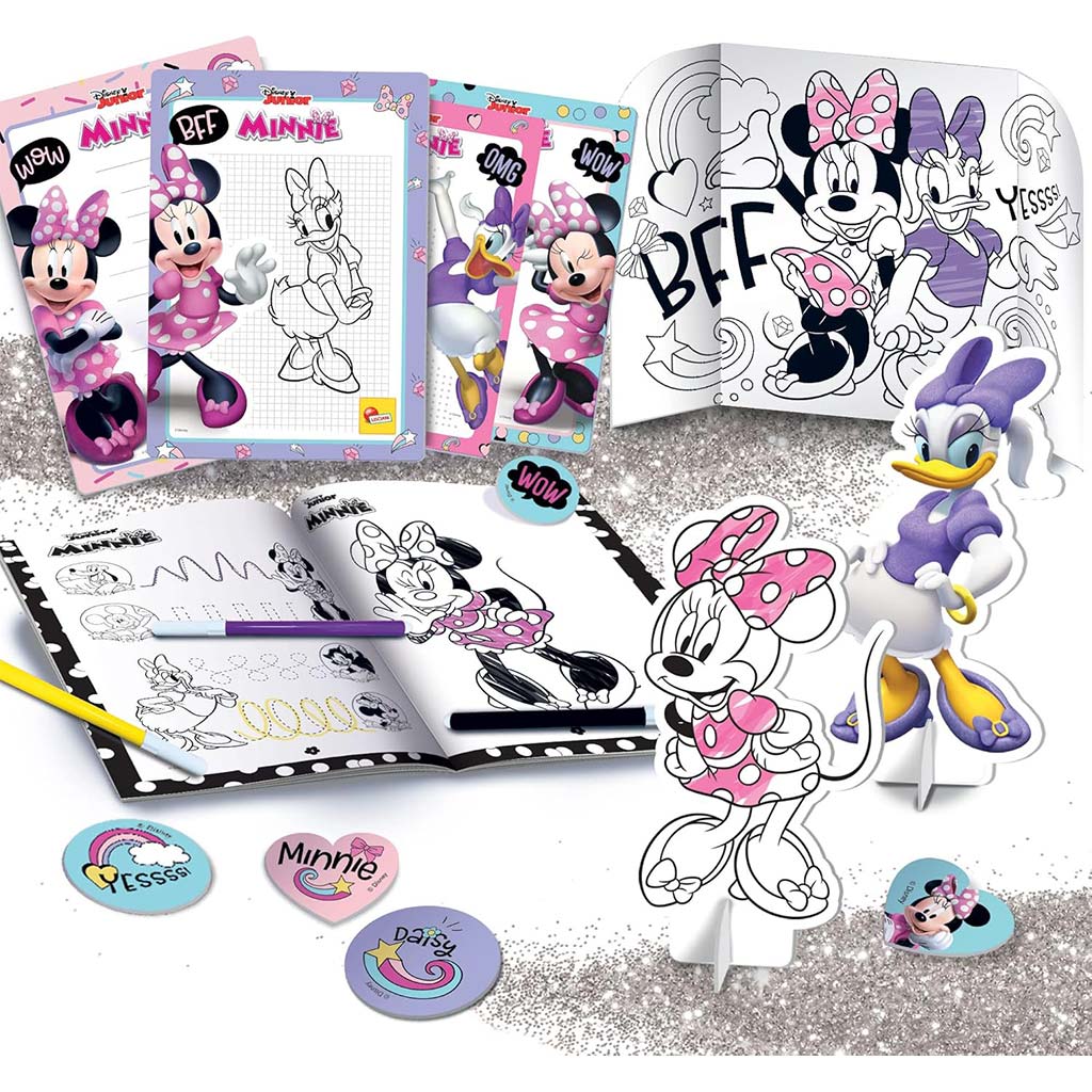 imagen de Mochila de escuela de dibujo de Minnie Mouse - Lisciani 2