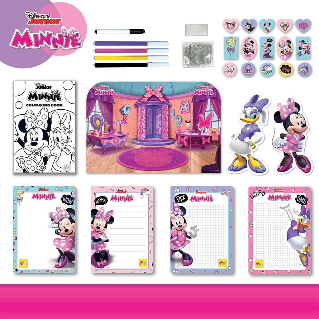 imagen de Mochila de escuela de dibujo de Minnie Mouse - Lisciani 3