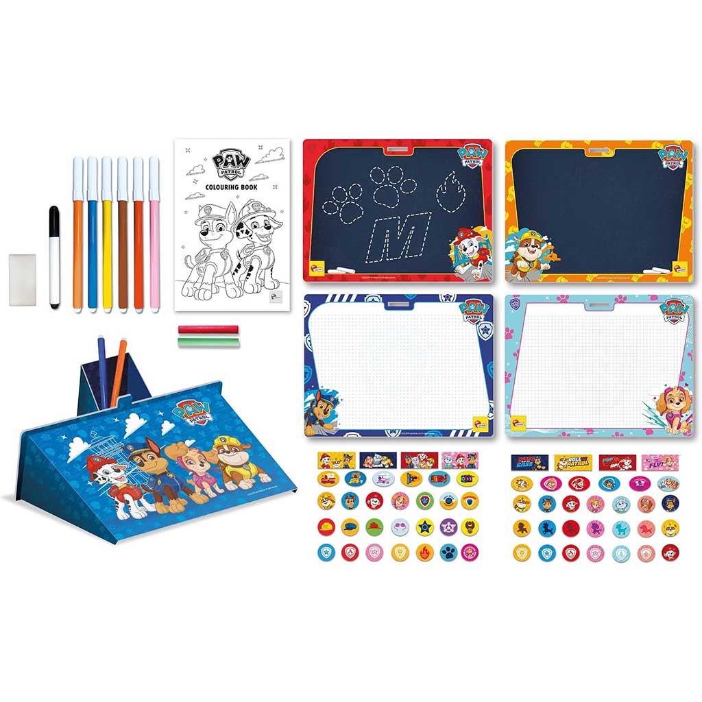 imagen de Mochila de escuela de dibujo de Patrulla Canina - Lisciani 4