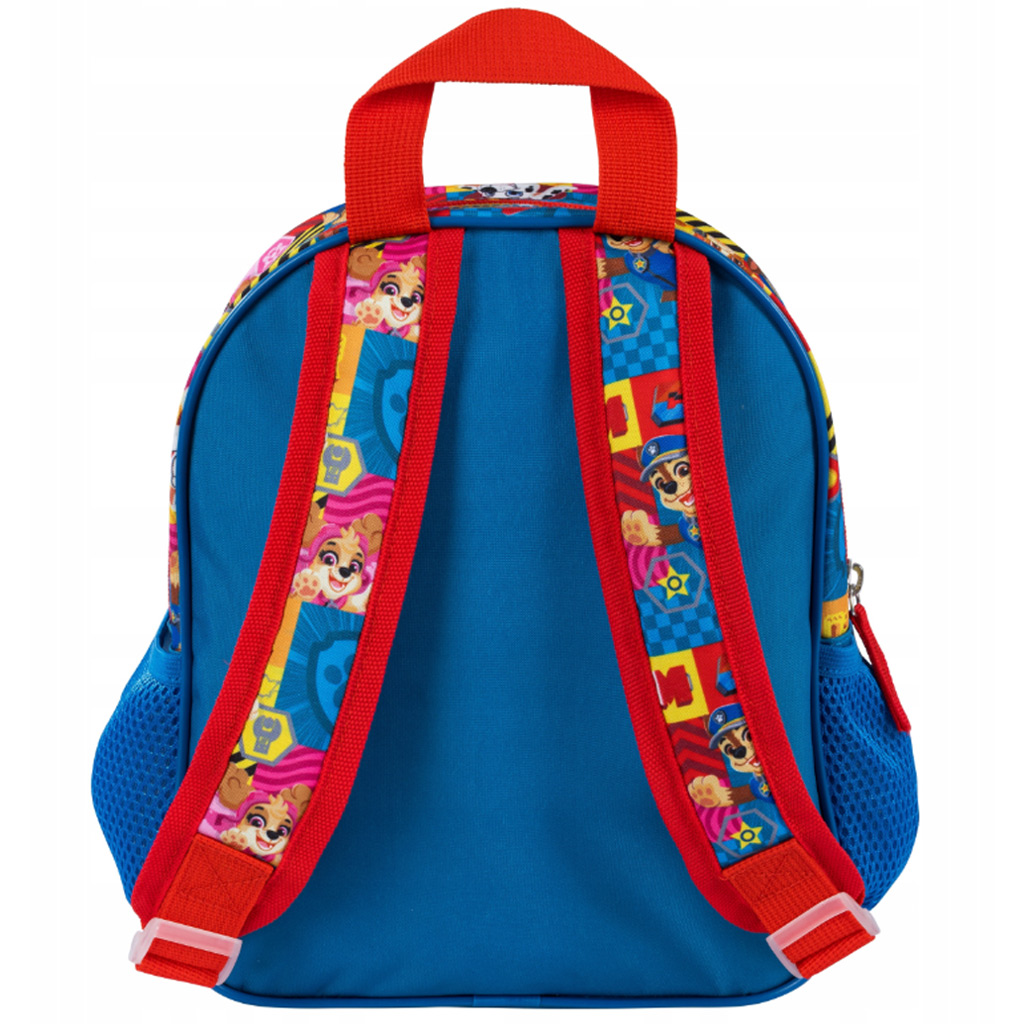 imagen de Mochila de jardín de infantes con diseño de Patrulla Canina 28x23x13cm 2