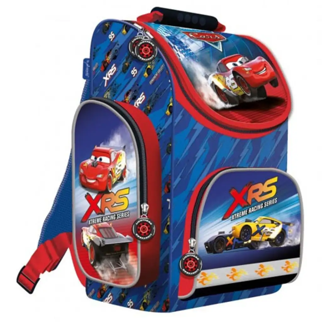 imagen de Mochila ergonómica de Cars Lightning McQueen, mochila 35,5x16x27,5cm 1