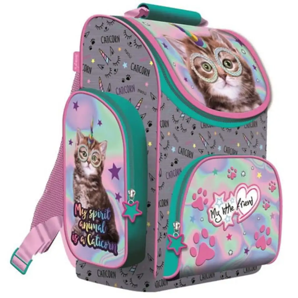 imagen de Mochila ergonómica holográfica de Cicakornis, mochila 35,5x27,5x16cm 1