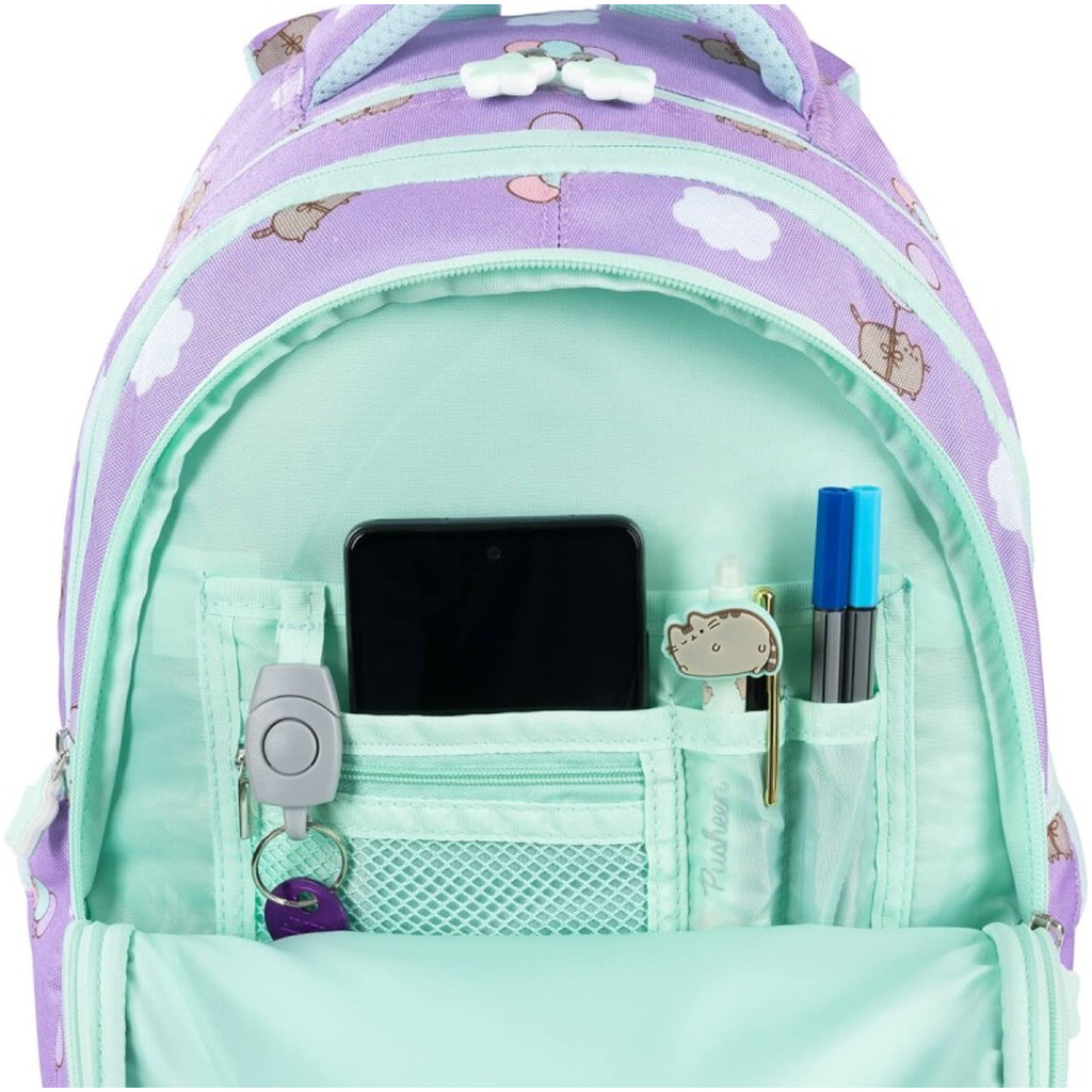 imagen de Mochila ergonómica Pusheen Violet, mochila BPL58 40x29x19 cm 3