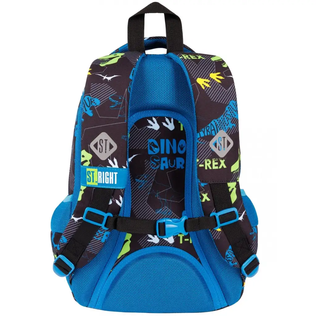 imagen de Mochila ergonómica St.Right Dinosaur, mochila BP26 39x27x17cm 2