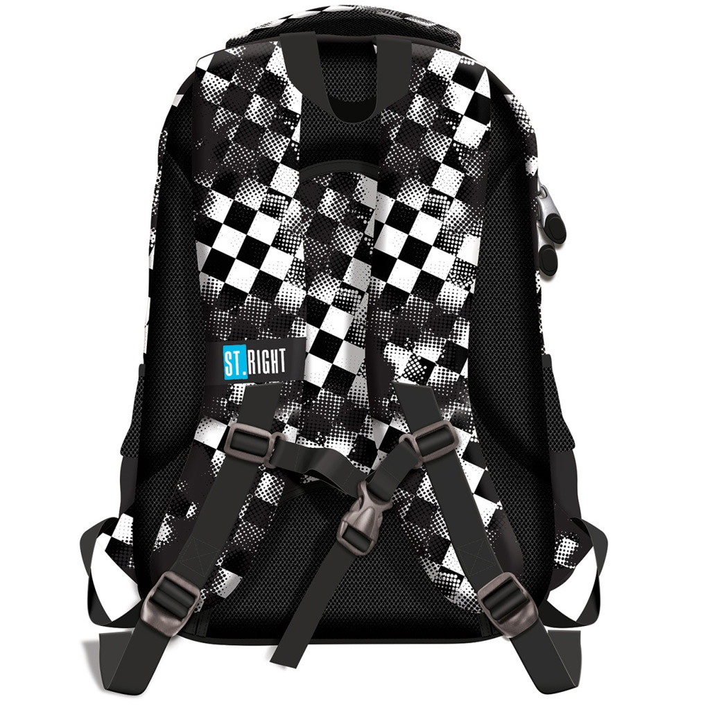 imagen de Mochila ergonómica St.Right Race Check, mochila BP73 46x31x20cm 2