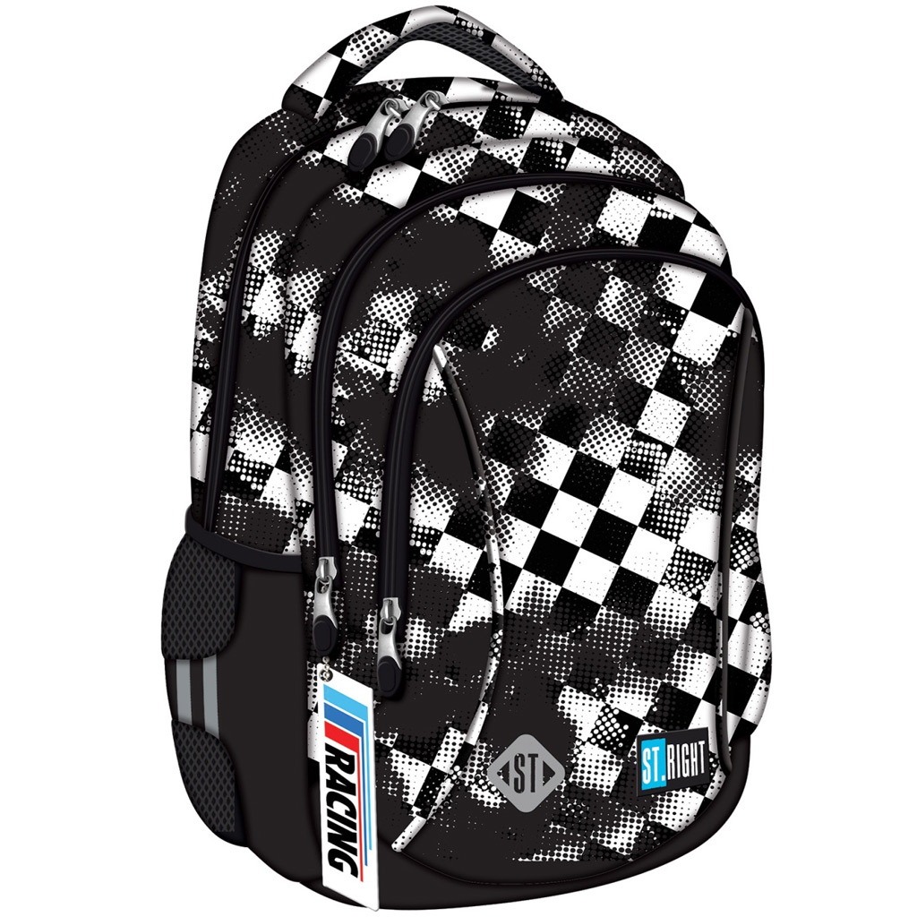 imagen de Mochila ergonómica St.Right Race Check, mochila BP73 46x31x20cm 1