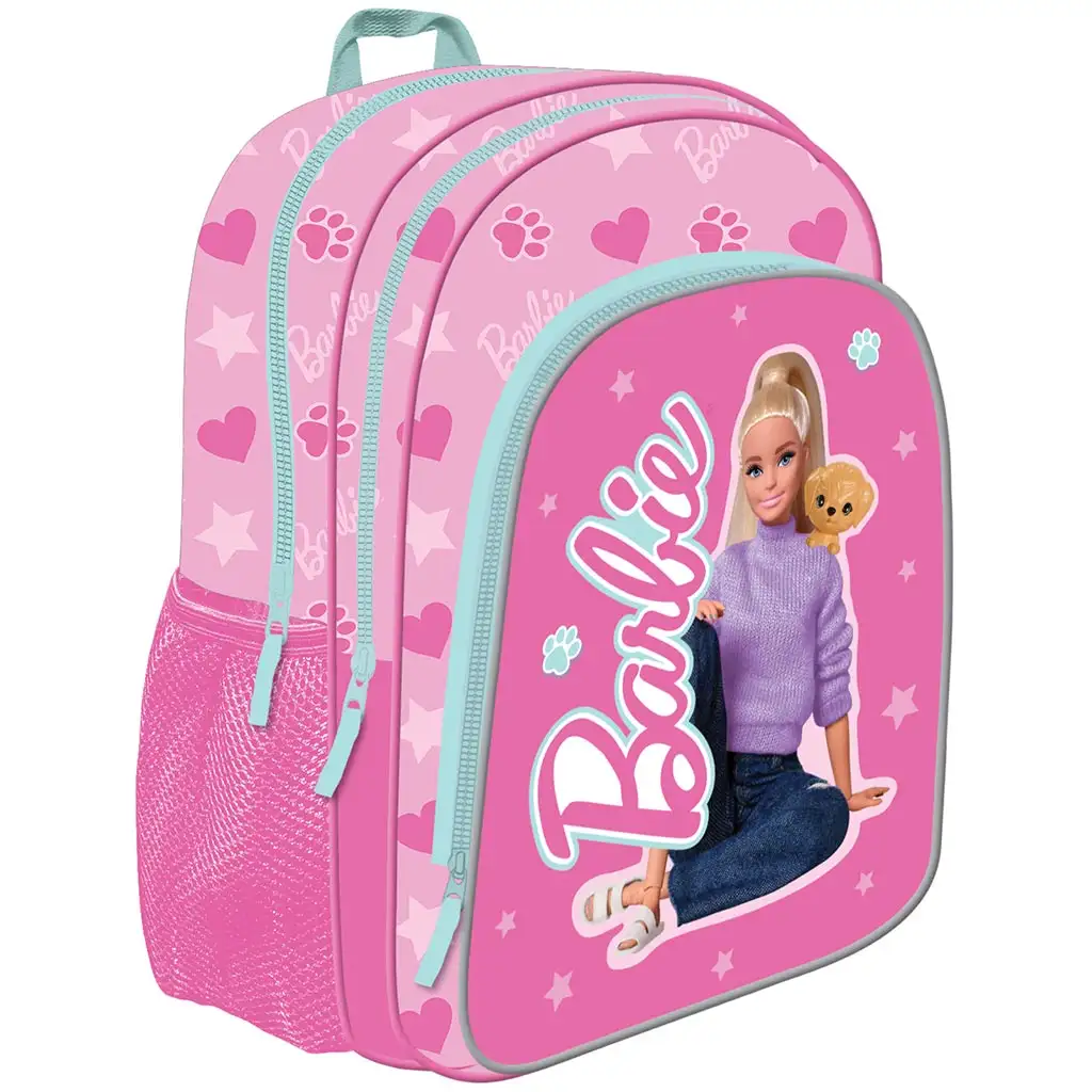 imagen de Mochila escolar Barbie, mochila B6 38x29x18cm 1