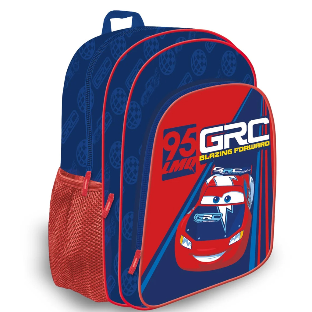 imagen de Mochila escolar de Cars Rayo McQueen, mochila 38x32x22cm 1