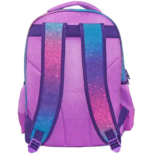 imagen de Mochila escolar de tres compartimentos de Frozen 2, mochila 32x18x43cm 2
