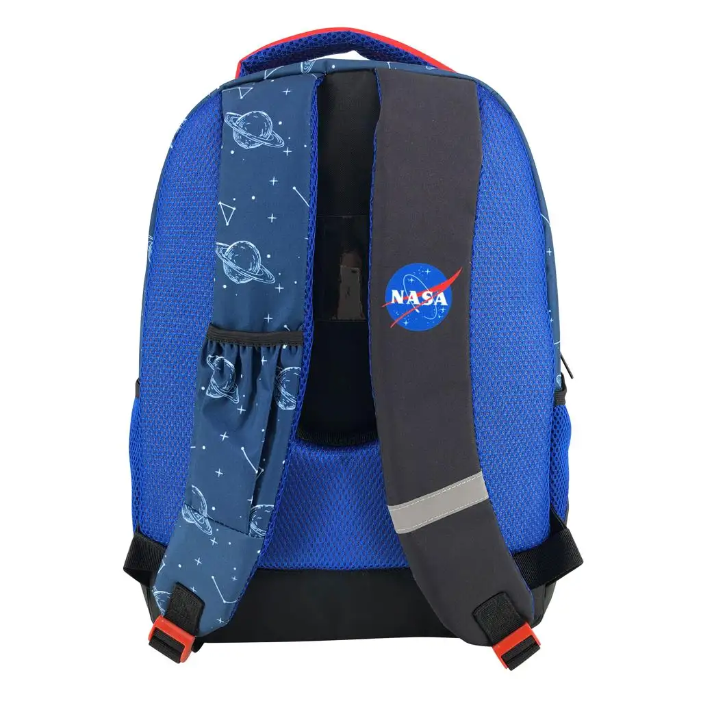 imagen de Mochila escolar de tres compartimentos NASA Space Expeditions, mochila 33x18x43cm 2