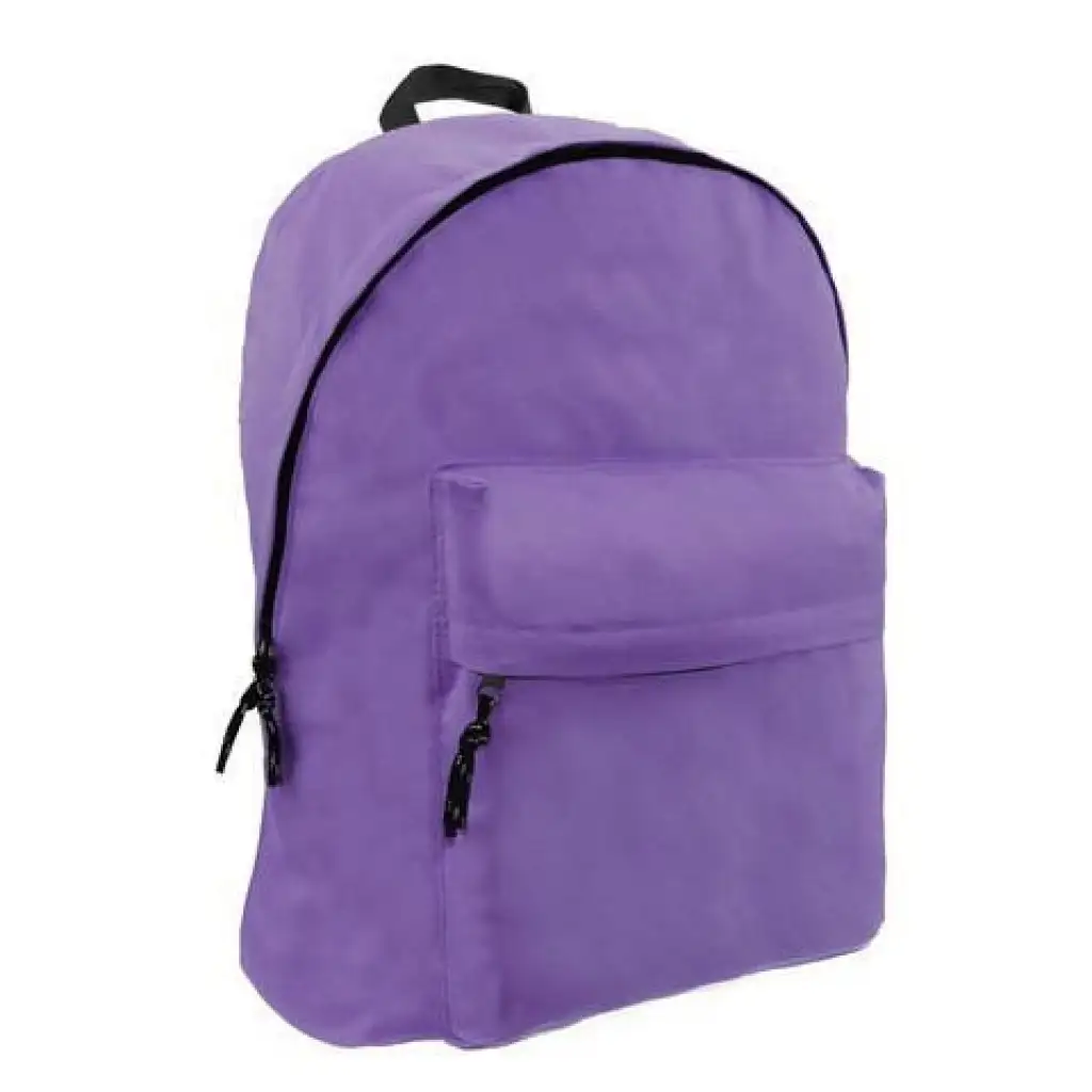 imagen de Mochila escolar Mood Omega color púrpura, mochila 32x42x16cm 1