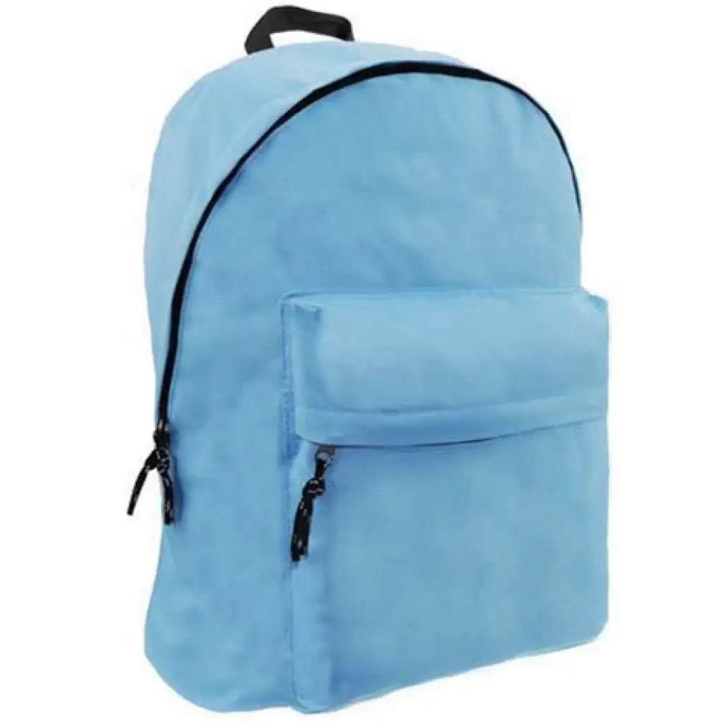 imagen de Mochila escolar Omega de dos compartimentos, mochila en color azul 32x42x16cm 1