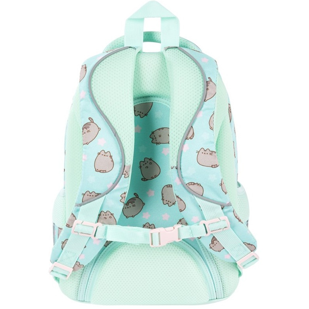 imagen de Mochila escolar Pusheen menta, mochila BPL58 40x29x19cm 2