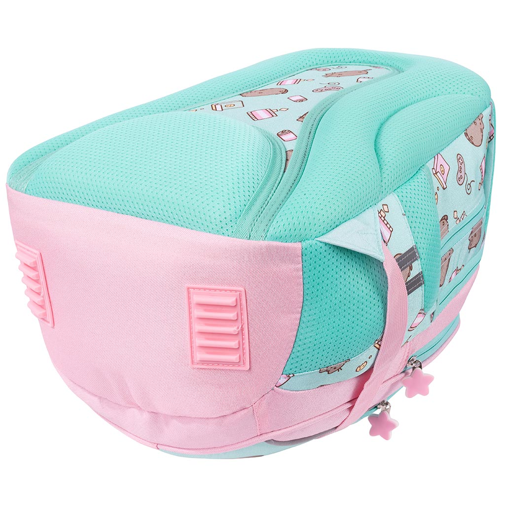 imagen de Mochila escolar Pusheen Mint con diseño de gato, 40cm 3