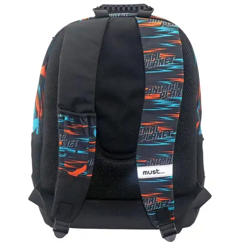 imagen de Mochila escolar redondeada Lynx ibérico de Animal Planet 33x16x45cm 2