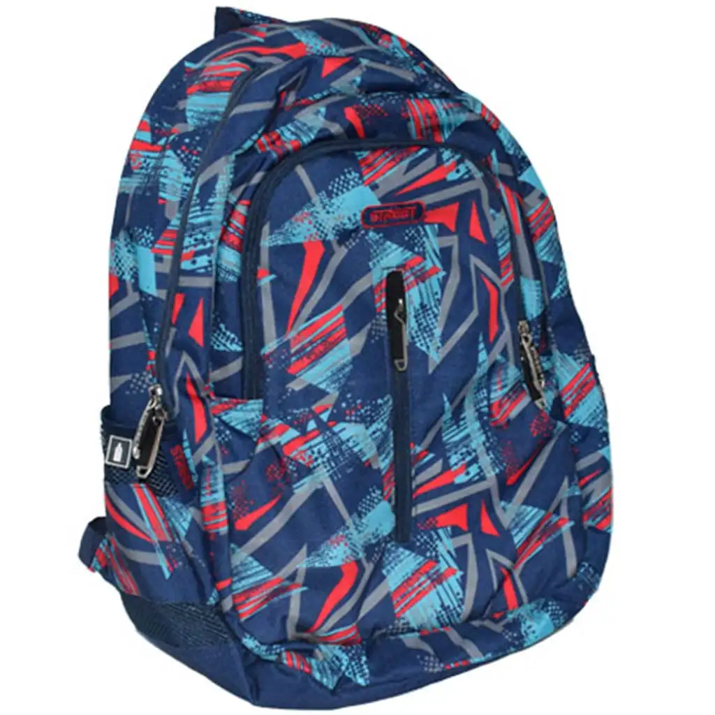 imagen de Mochila escolar Street United de tres compartimentos, mochila 33x17,5x45cm 1