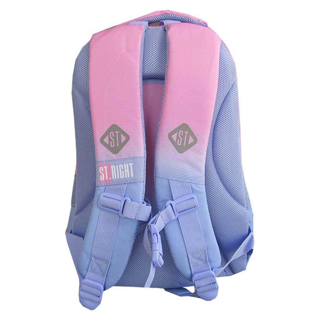 imagen de Mochila escolar St.Right Blue Hamster, mochila BP26 39x27x17 cm 3