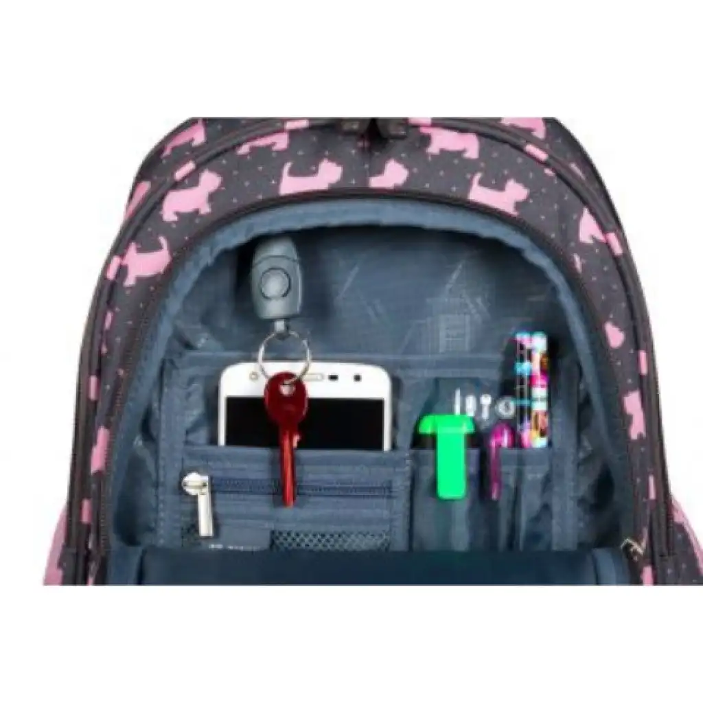 imagen de Mochila escolar St.Right Doggies 16" 4