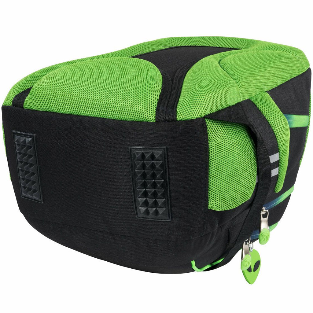 imagen de Mochila escolar St.Right Green Power, mochila BP26 39x27x17cm 2