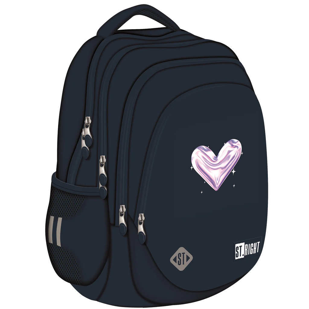 imagen de Mochila escolar St.Right Moonlight Heart, mochila BP58 40x28x18cm 1