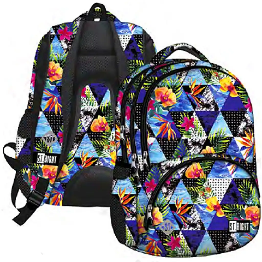 imagen de Mochila escolar St.Right Paradise 42x30x20cm 1
